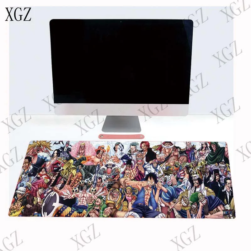 

XGZ Large Gaming Mouse Pad Natural Rubber PC Computer Gamer Mousepad Desk Table Mat Lock Edge for CS GO LOL Dota XXL