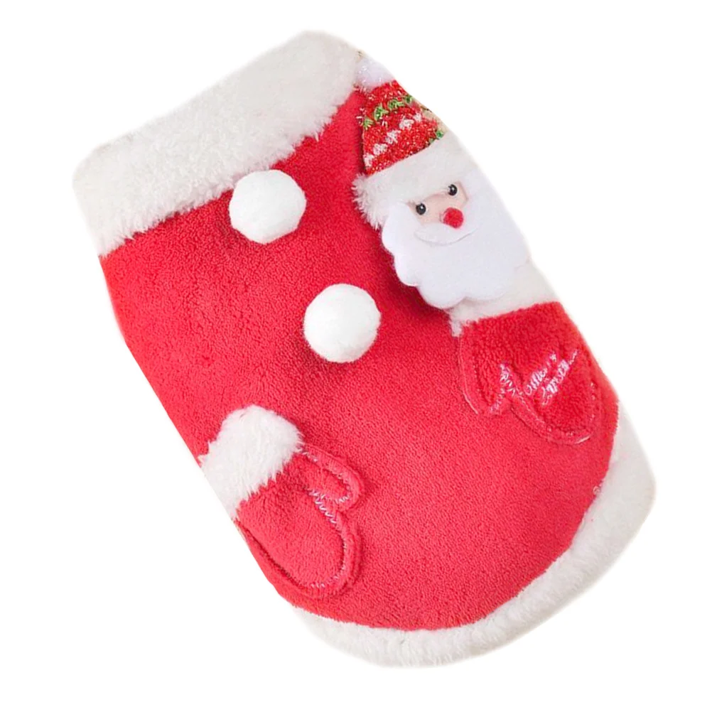 

1 шт. креативная Рождественская Одежда для собак, изысканный подарок, костюм, одежда для домашних животных (размер XS)