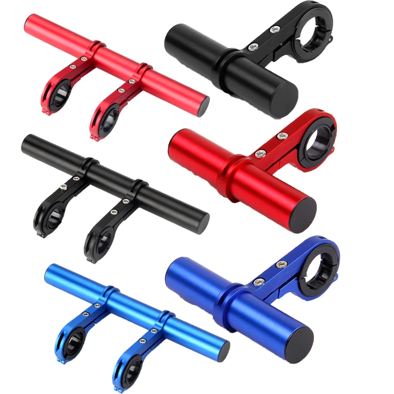 

10/20cm Bicycle Handlebar Extender Mountain Bike MTB Expander Speedometer Mount Bike Cycling Headlight Bracket Lamp Support Rack
