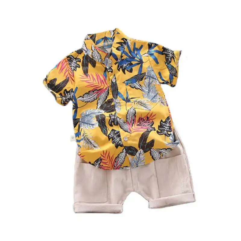 

New Summer Children Casual Clothing Baby Boys Girls Cartoon Shirt Shorts 2Pcs/Sets Toddler Fashion Tracksuit Kids Infant Clothes
