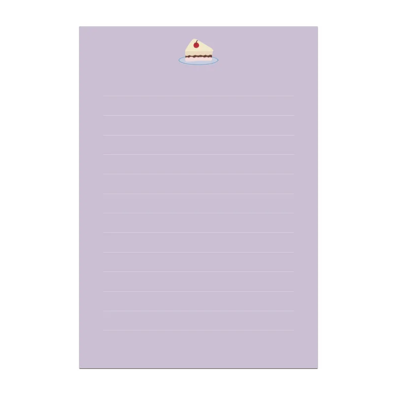 Романтическая мультяшная бумага с надписью Love для письма поздравительная