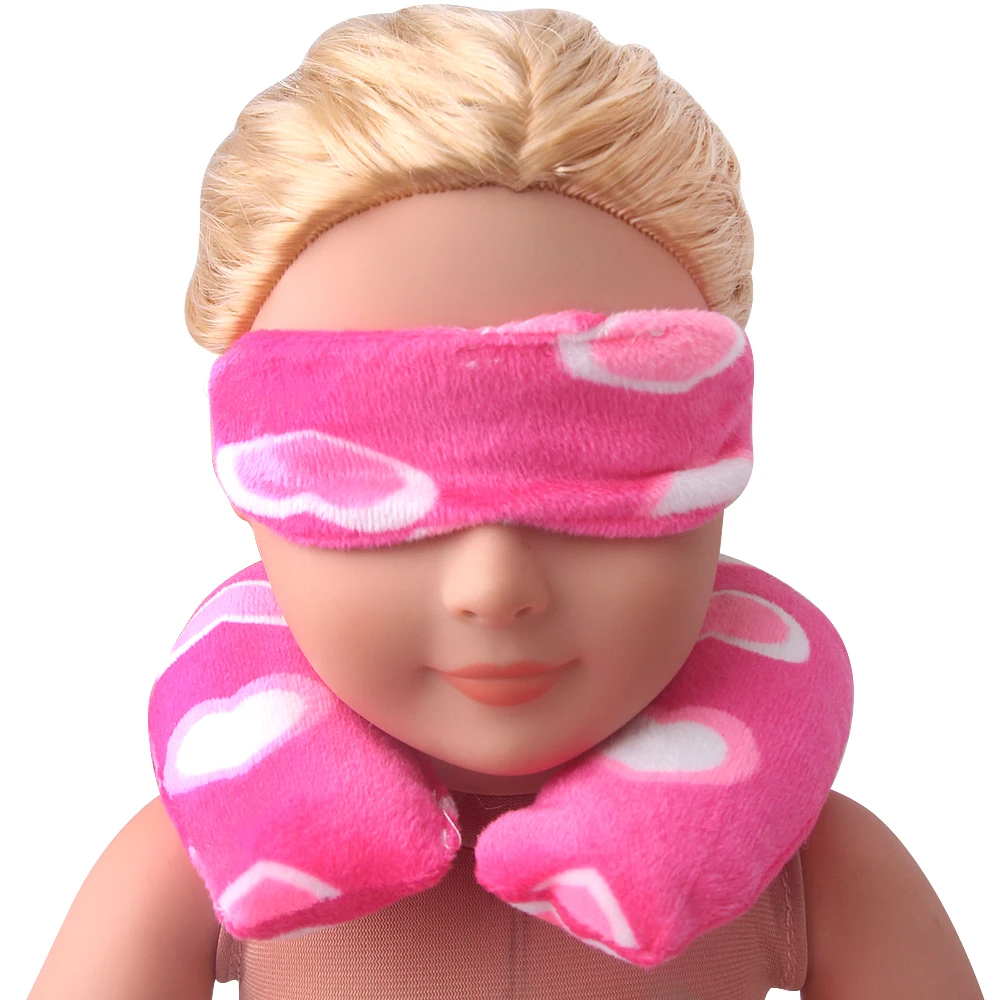 U-образная подушка для девочек 18 дюймов маска глаз Россия детские игрушки сделай