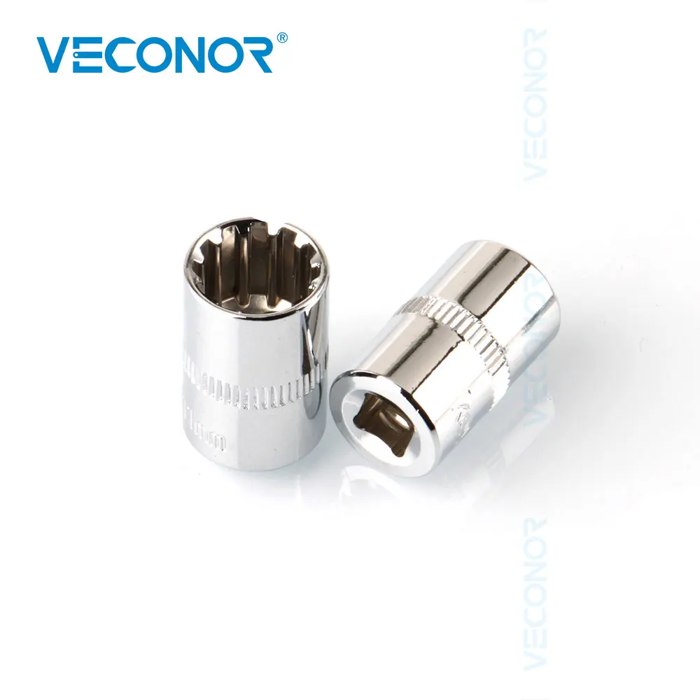 Торцевой ключ с трещоткой 1/4 дюйма 12 пт аксессуары для электроинструментов от 4 до