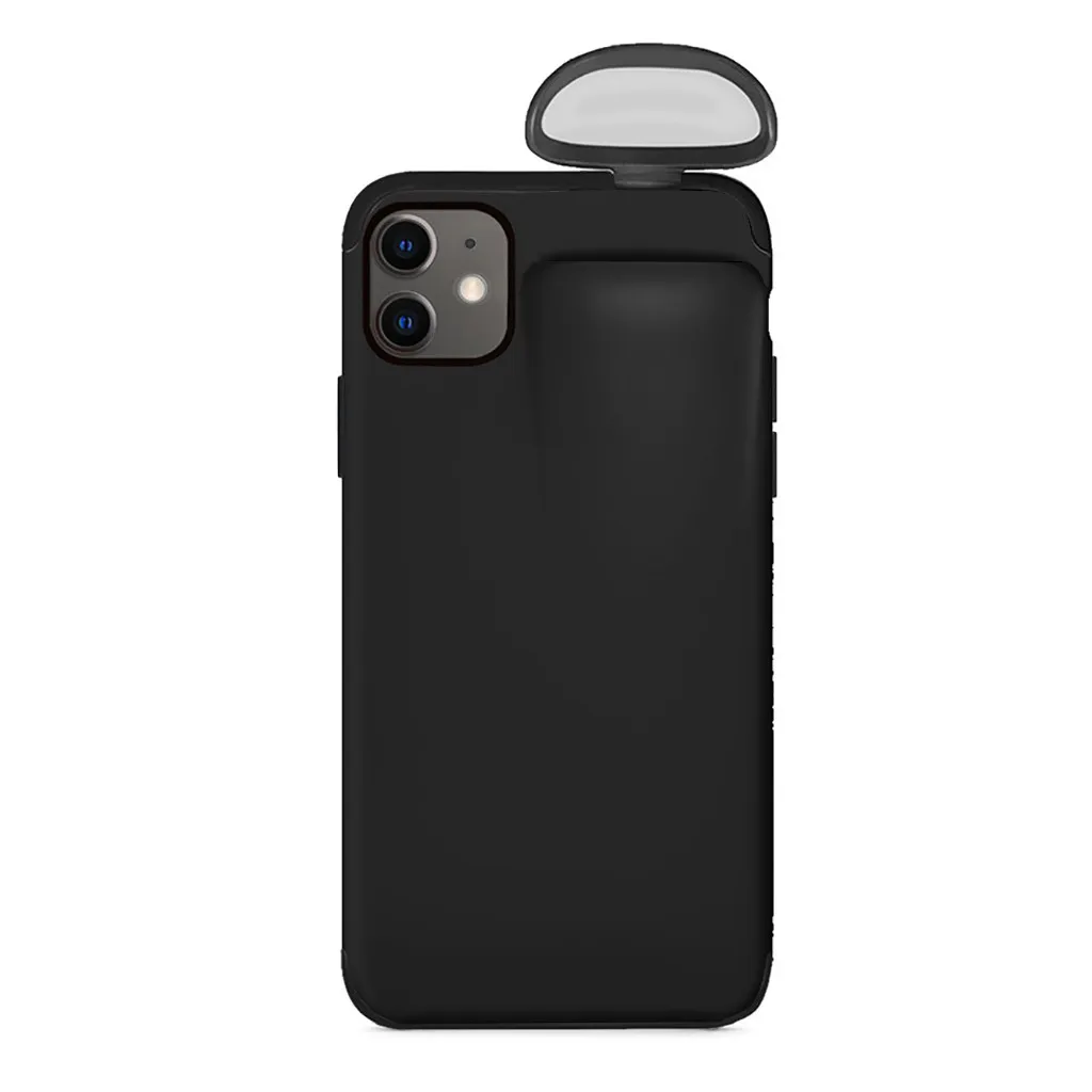 2 в 1 чехол для AirPods для iPhone 11 чехол для iPhone 7 Plus/8 Plus/X/XS Max/11 Pro Max чехол защитный чехол 19 октября