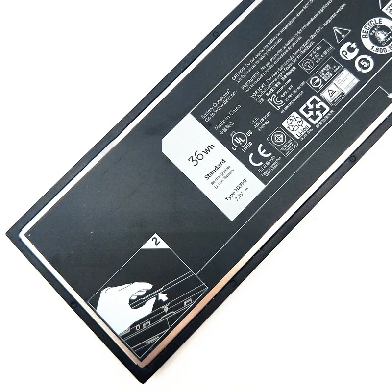 Планшет HXFHF VJF0X VT26R XNY66 4588 мАч Новый аккумулятор для ноутбука Dell Venue 11 Pro 7130 7139 7310 с
