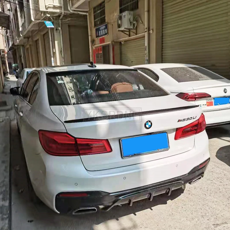 Высококачественный задний спойлер из АБС-материала для BMW G30 G38 520i 528i 535i 530i 525i M5 2017