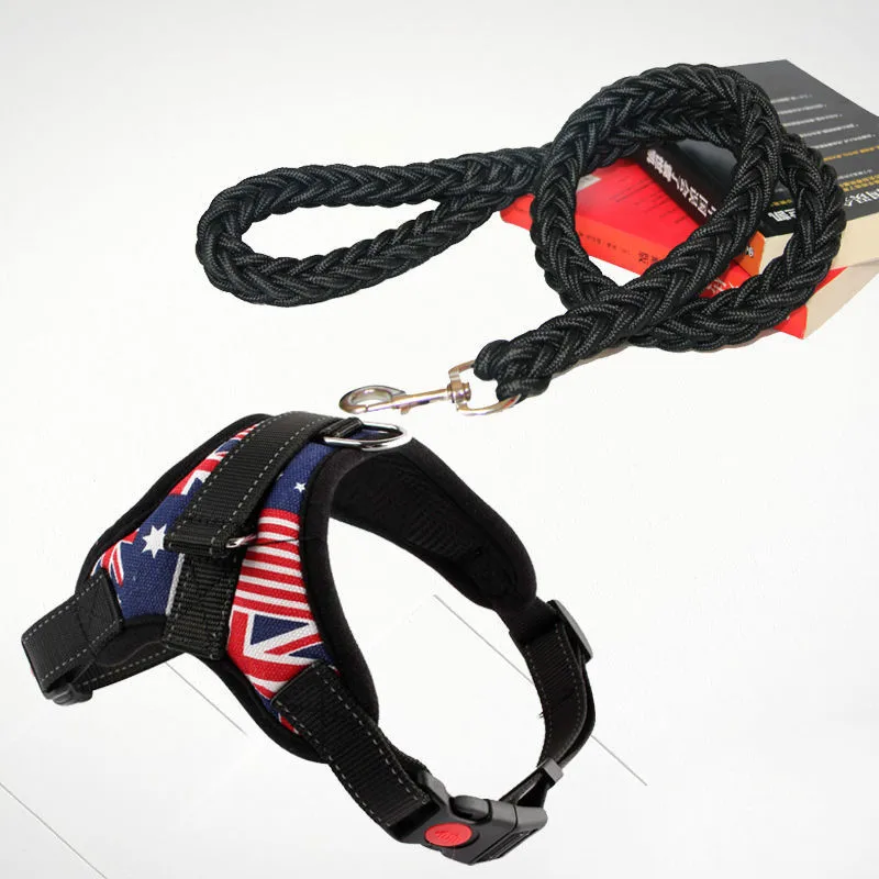 

Pet Harness chest strap, Medium Large Dog Hand Holding Rope, Dog Leash Golden Bulldog Labrador Hand Holding Rope dog supplies