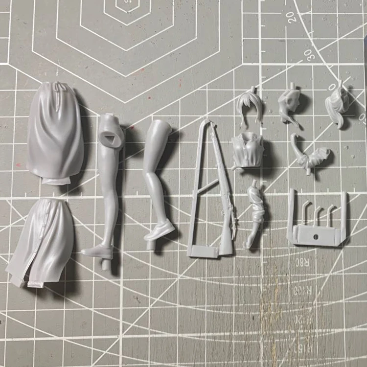 1/24 Resin Model figure GK Sentinel Beatrix Girl Gunner Unassembled and unpainted kit | Игрушки и хобби