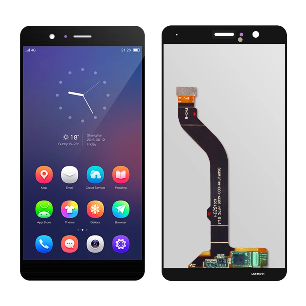 AAA + качественный ЖК дисплей сенсорный экран для Huawei P9 Lite G9 5 2 дюйма дигитайзер
