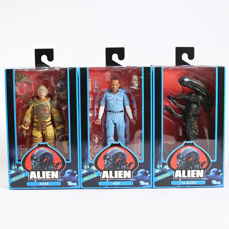

NECA Aliens The Alien Ash Kane PVC Action Figure Collectible Model Toy 3pcs/set