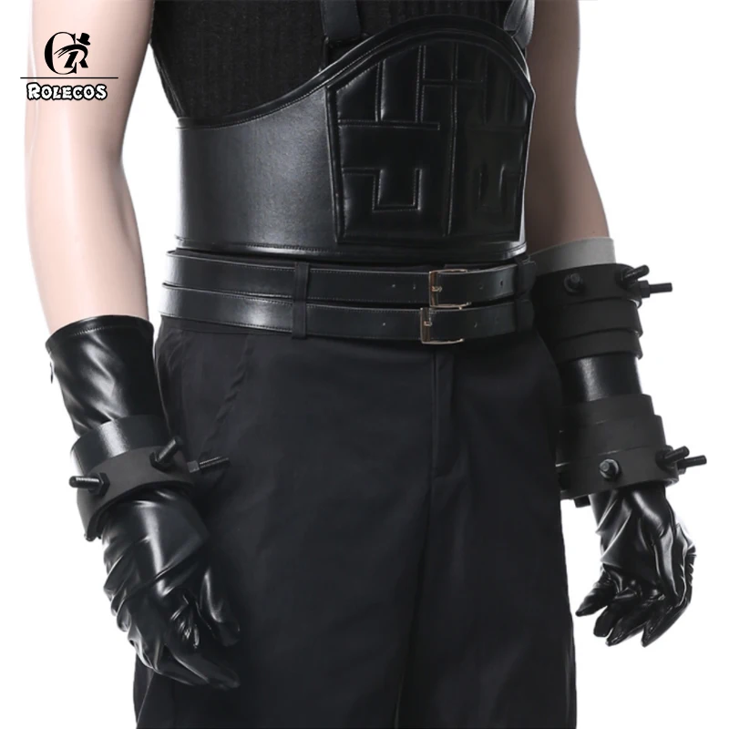 ROLECOS игра Final Fantasy VII Cloud Strife костюм FF Косплей униформа наряд Взрослый Хэллоуин