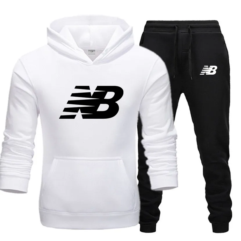 

2022Mannen Sets 2 Stuk Hoodies + Broek Harajuku Sport Past Casual Mannen/Vrouwen Sweatshirts Trainingspak Merk Sportkleding 2021
