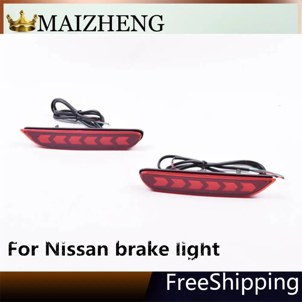 

Led Brake Light Rear bumper Reflector Driving Fog Lamp For Nissan Qashqai 2016~2018 / X-trail 2014~2016 / Teana Altima 2019 2020