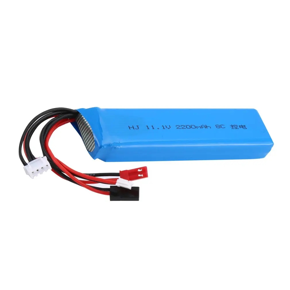 11,1 V 2200mAh перезаряжаемый пульт дистанционного управления литиевая батарея передатчик батарея для радио Link AT9 AT10 AT90S devo7