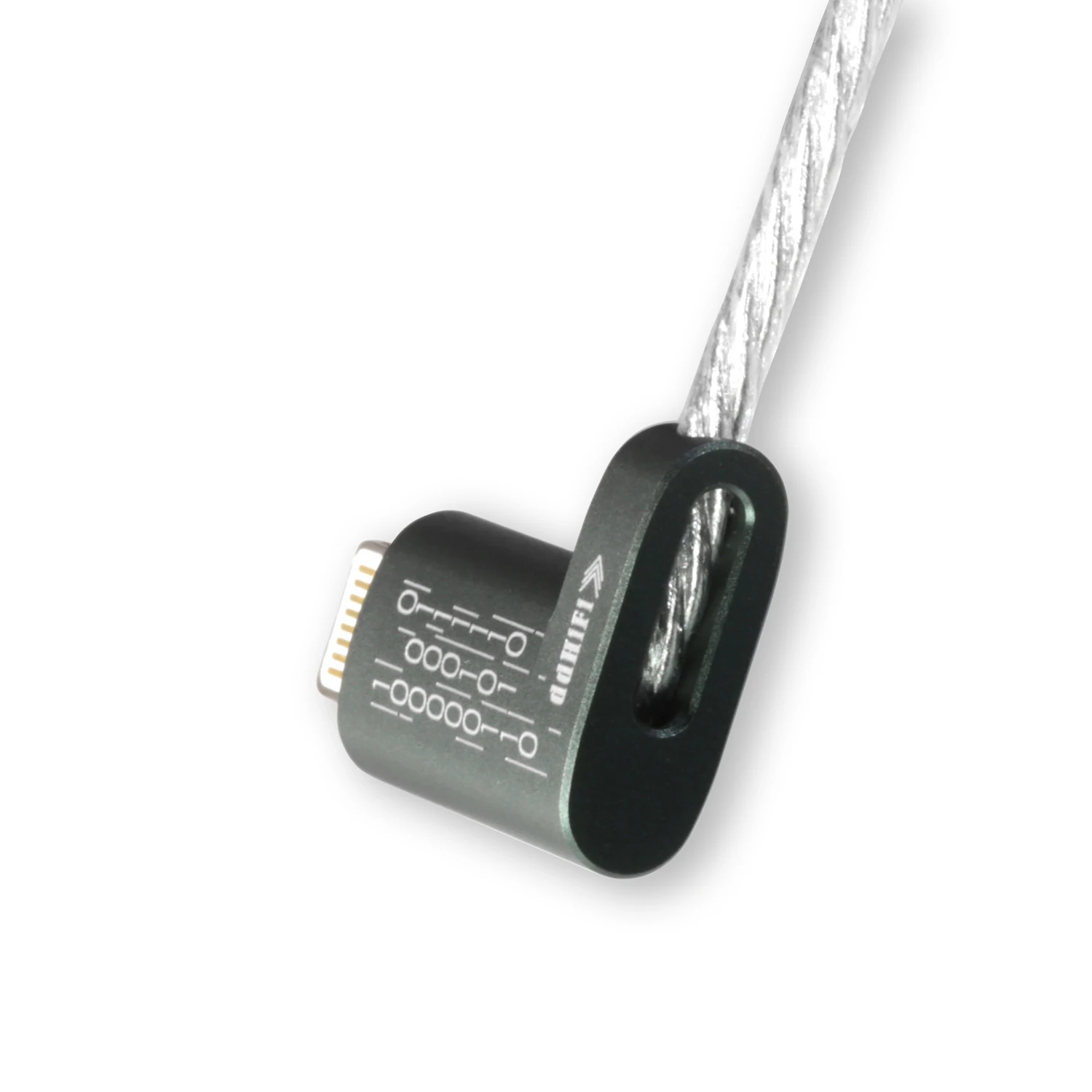 Адаптер для кабеля передачи данных DD ddHiFi MFi06 с подсветкой на USB Type-C конвертер iOS