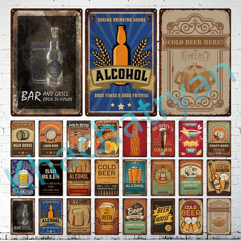 Жестяная картина на стену в ретро стиле украшение для гостиной паба клуба бара