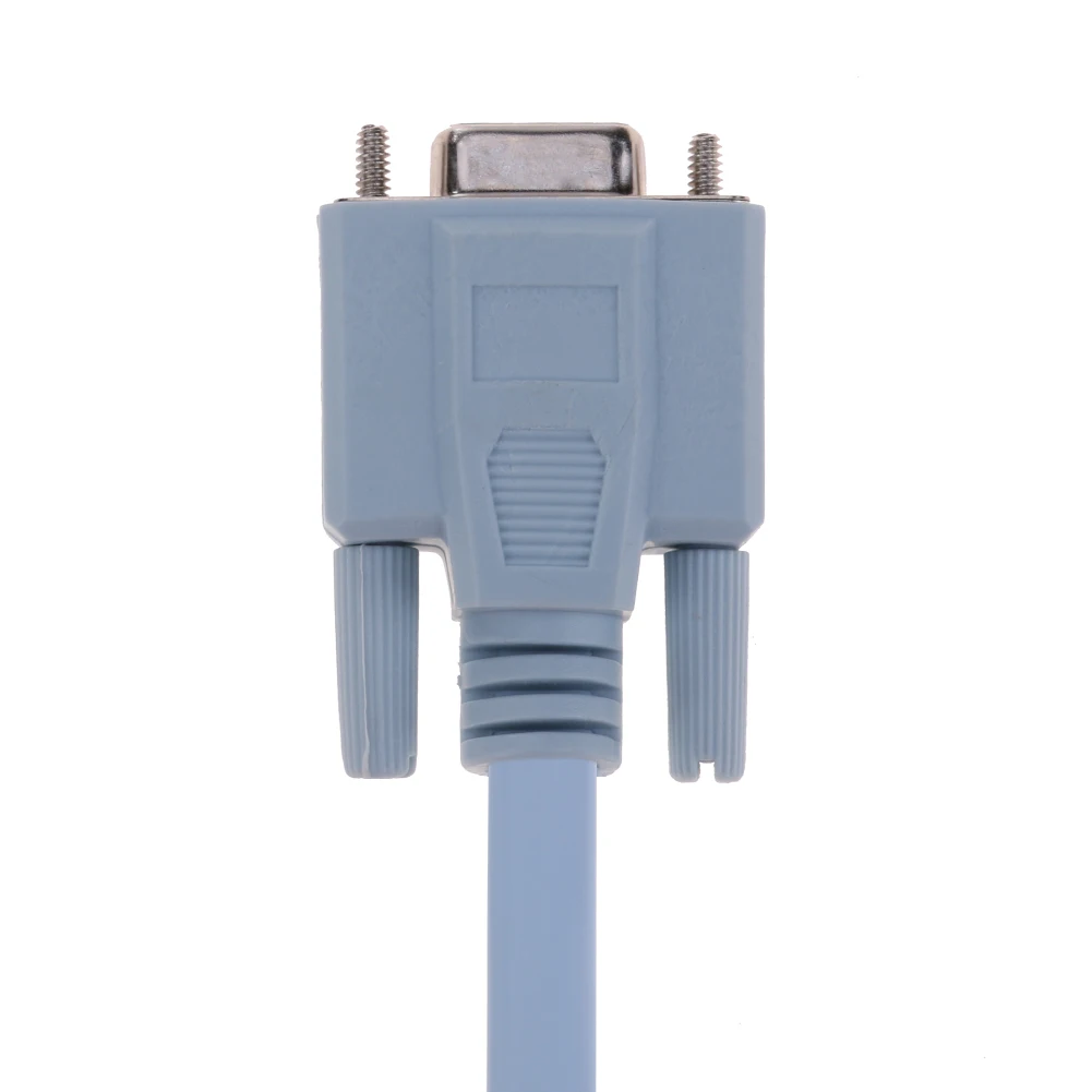 RJ45 папа к DB9 гнезду 1 5 м сетевой консольный кабель для Cisco коммутационного