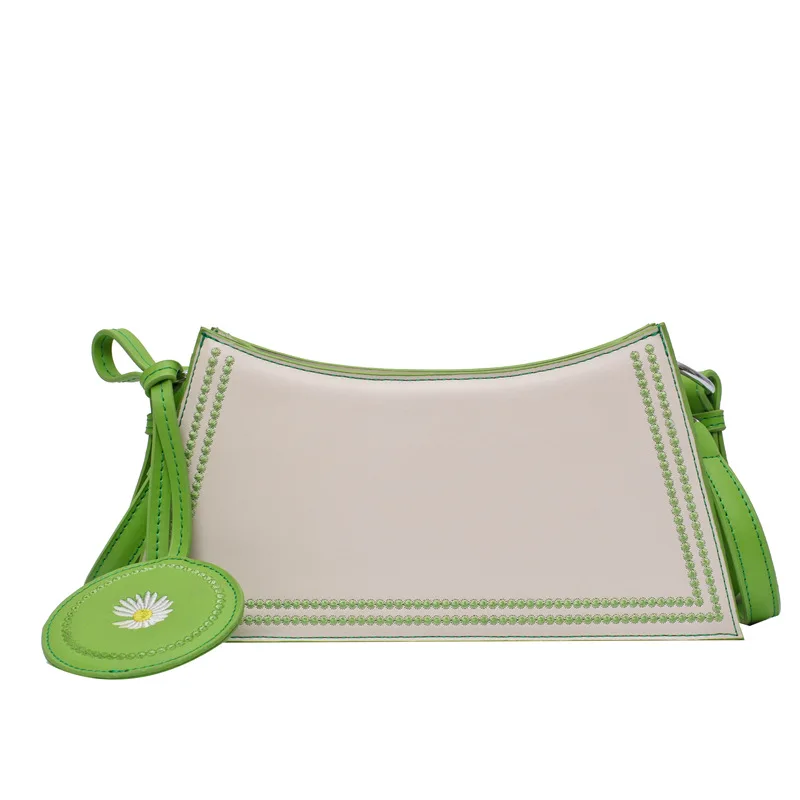 

Simple foreign style women's bag summer new fashion Joker messenger bag net red shoulder armpit bag