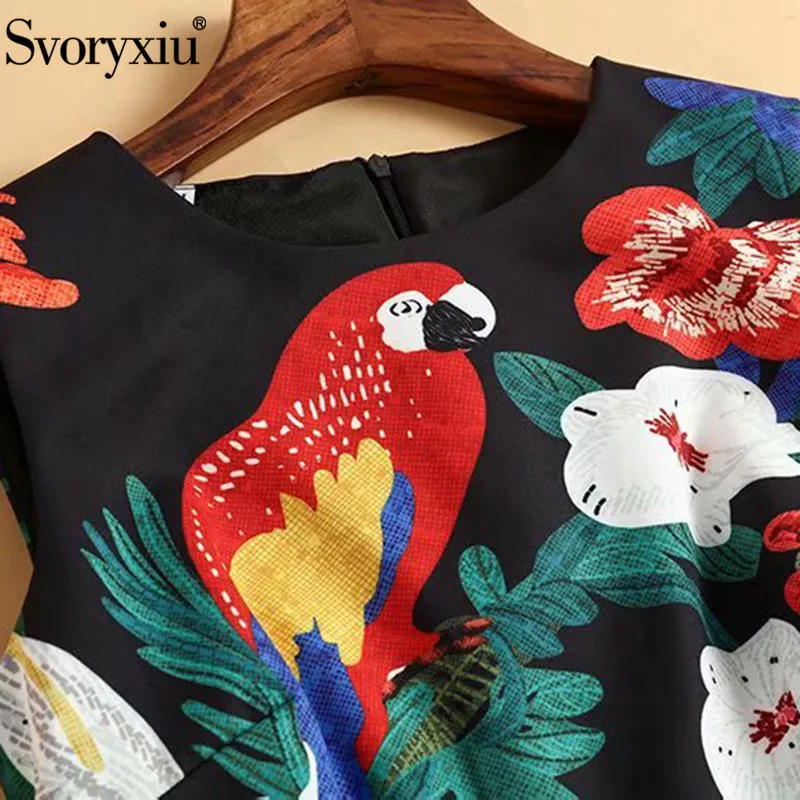 Женское винтажное платье Русалка Svoryxiu разноцветное Элегантное без рукавов с
