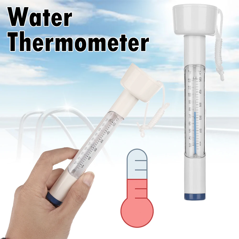 1 шт. компактный антикоррозийный портативный термометр для воды умный цифровой