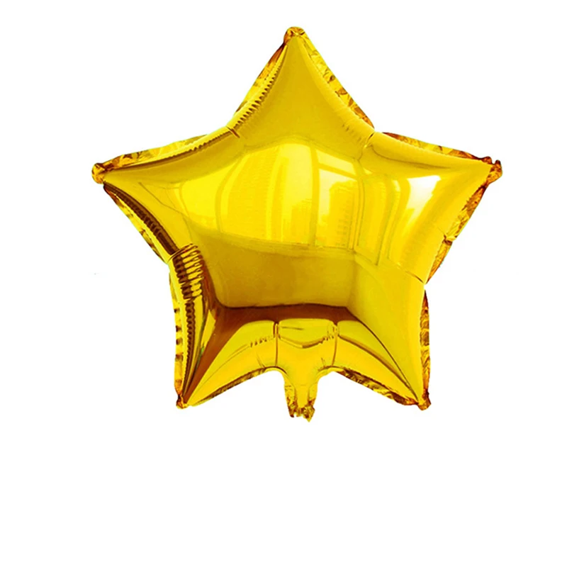 

HAPPY EID Golden Letters 16 Inch Aluminum Film Balloon Set Decoration Star Moon Aluminum Foil Balloon Kit Holiday Decoration