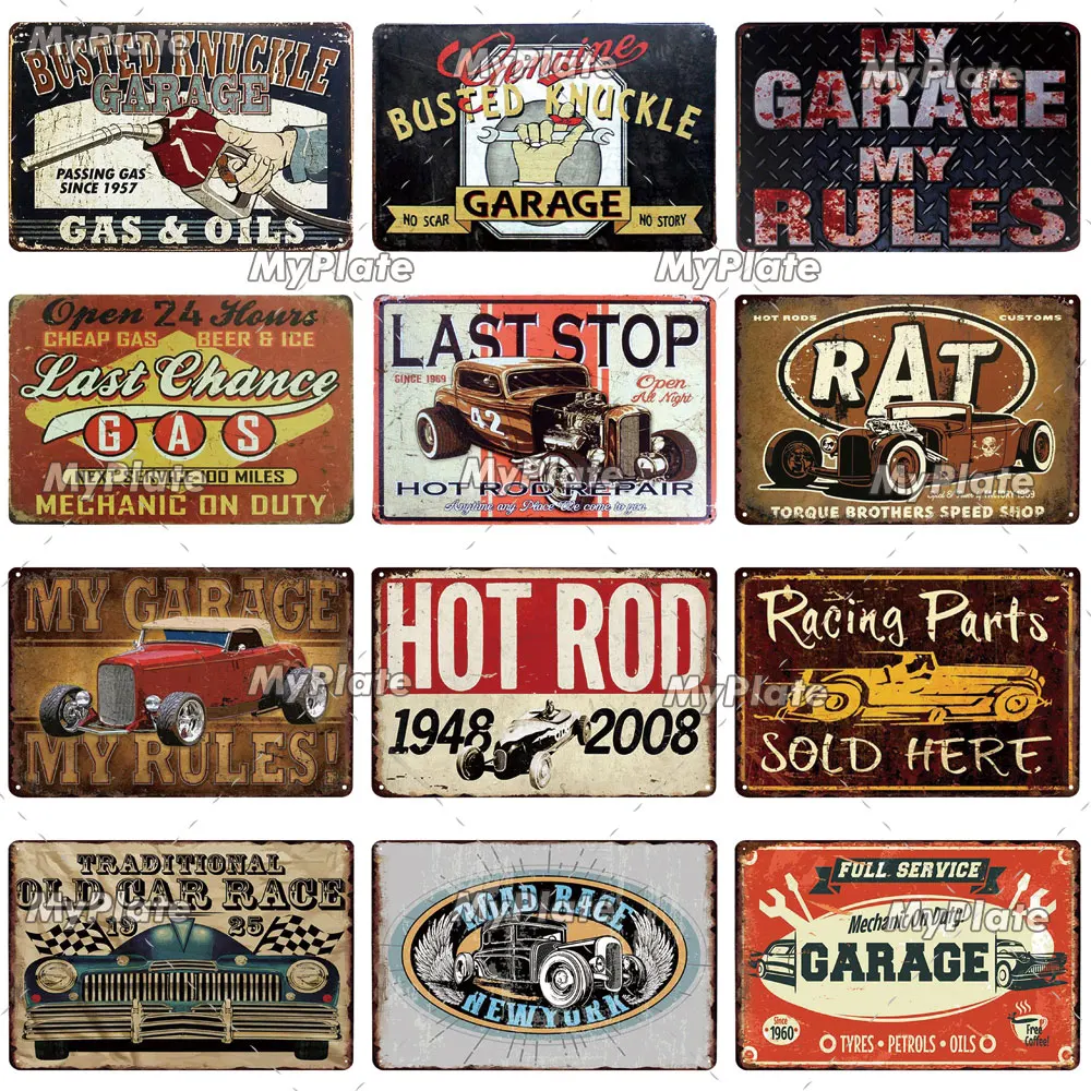 Моторное масло металлический знак винтажная табличка жестяная вывеска