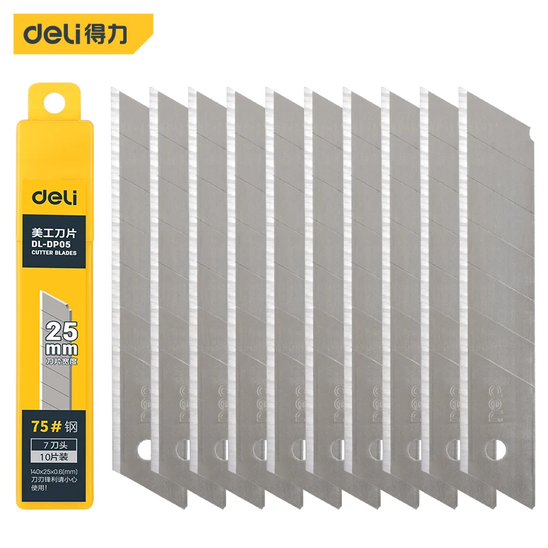 

Для кулинарно-деликатесной продукции 10 шт. офиса общего назначения Ножи пополнения лезвия сплава Сталь SK5 сменные лезвия для резки лезвия для общего назначения Ножи