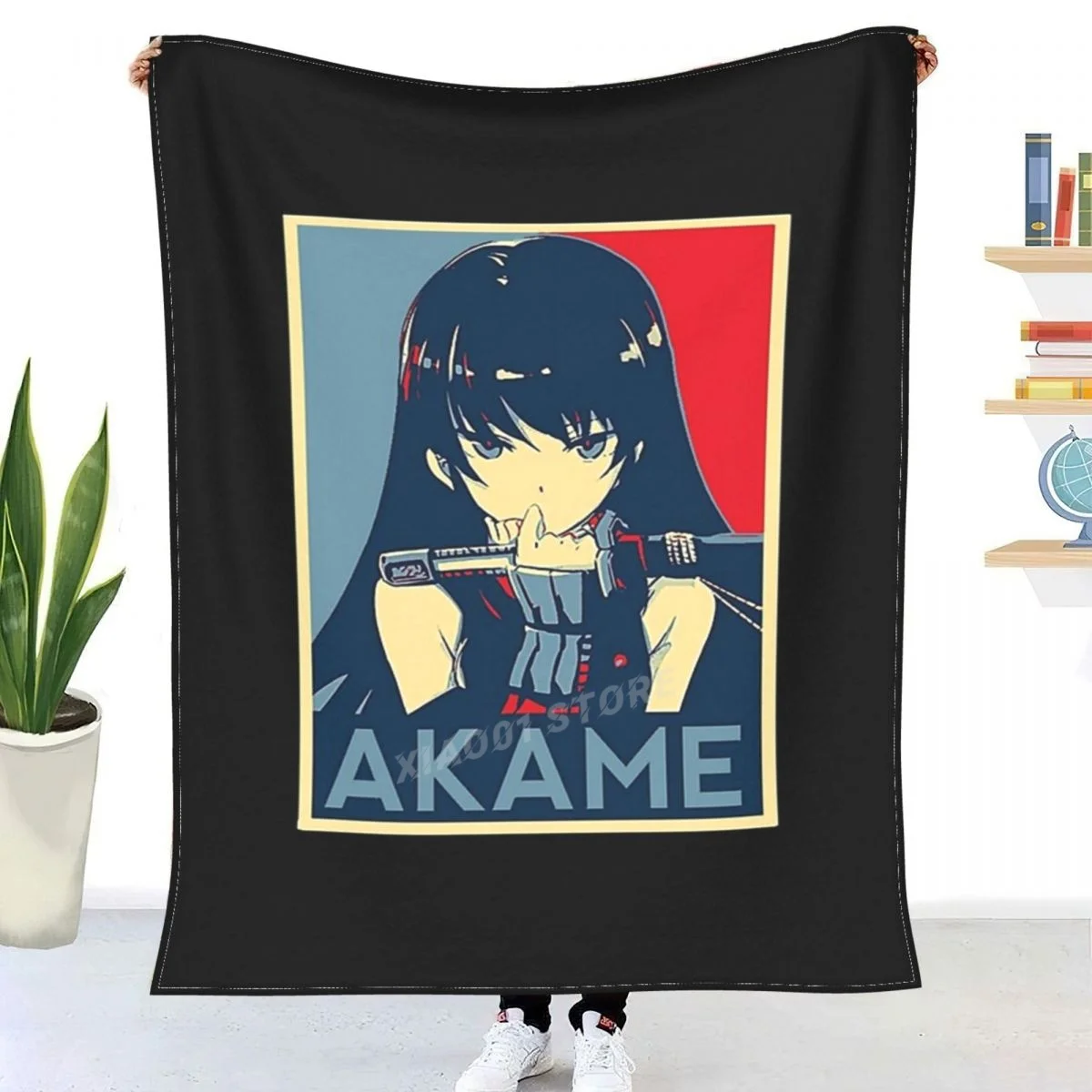 

Akame Ga Kill - Akame Waifu! Плед одеяло шерпа одеяло постельное белье мягкое одеяло s