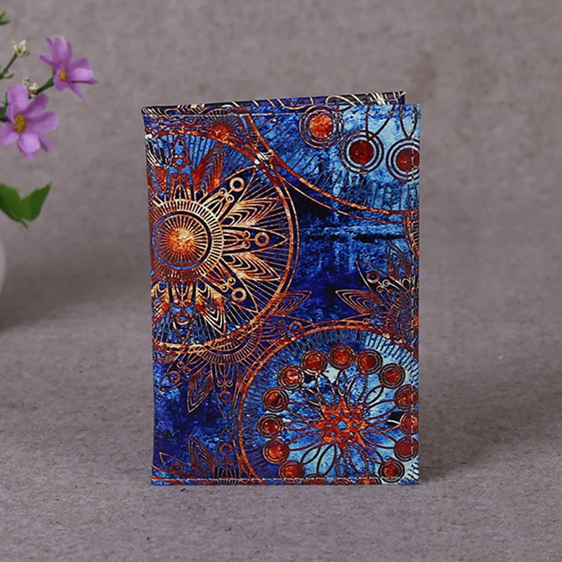 

Fashion Starry Sky Passport Cover PU Leather Travel Women Men Credit Card Pass Port Holder Case Business Card Pass Card Wallet