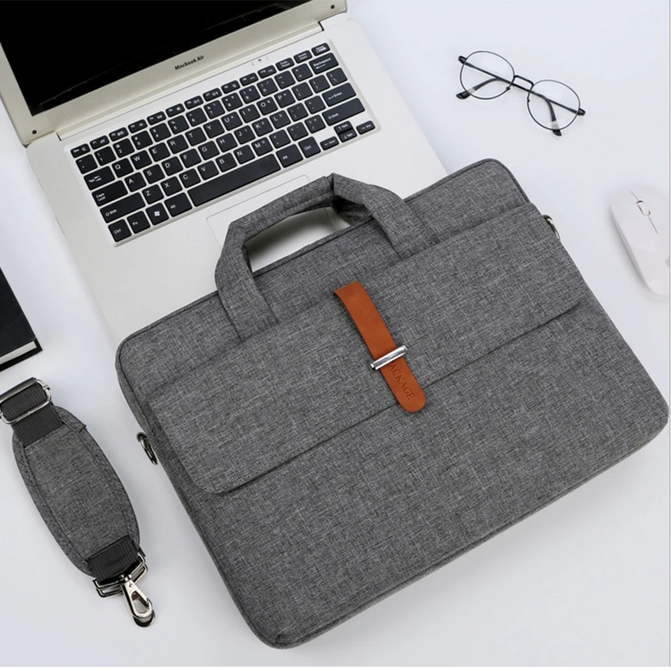 Сумка для ноутбука 14 дюймов 13 3/14 1/15 6 водонепроницаемая сумка Macbook Air Pro 15 через