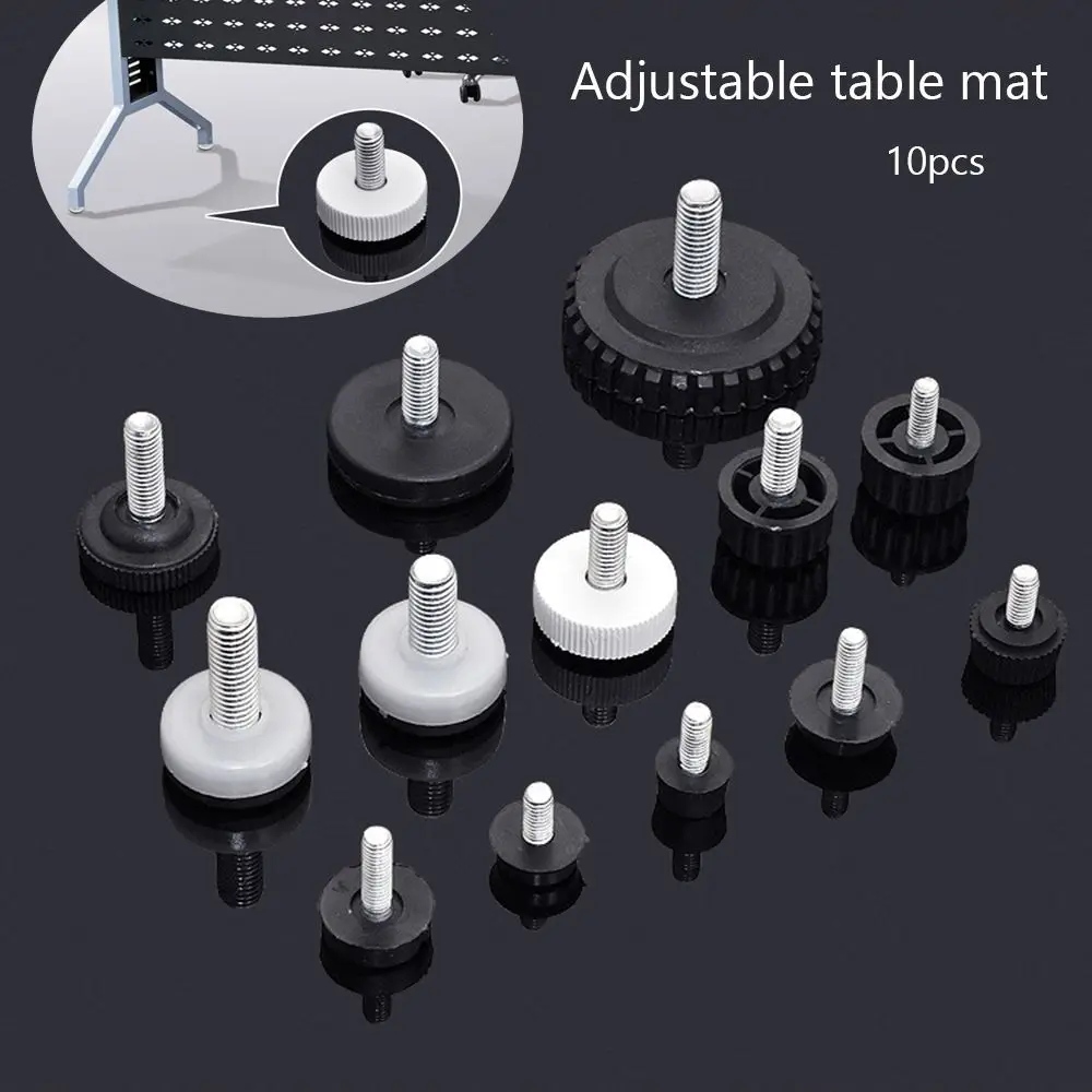 

10pcs/pack Adjustable Furniture Mat Chair Cover Floor Protector Table Pad Caps Protector Decorative Cap Furniture Feet