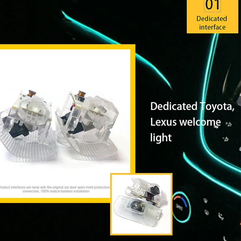 Haoyuehao 12V автомобильный светильник ABS приветствуются автомобильные аксессуары