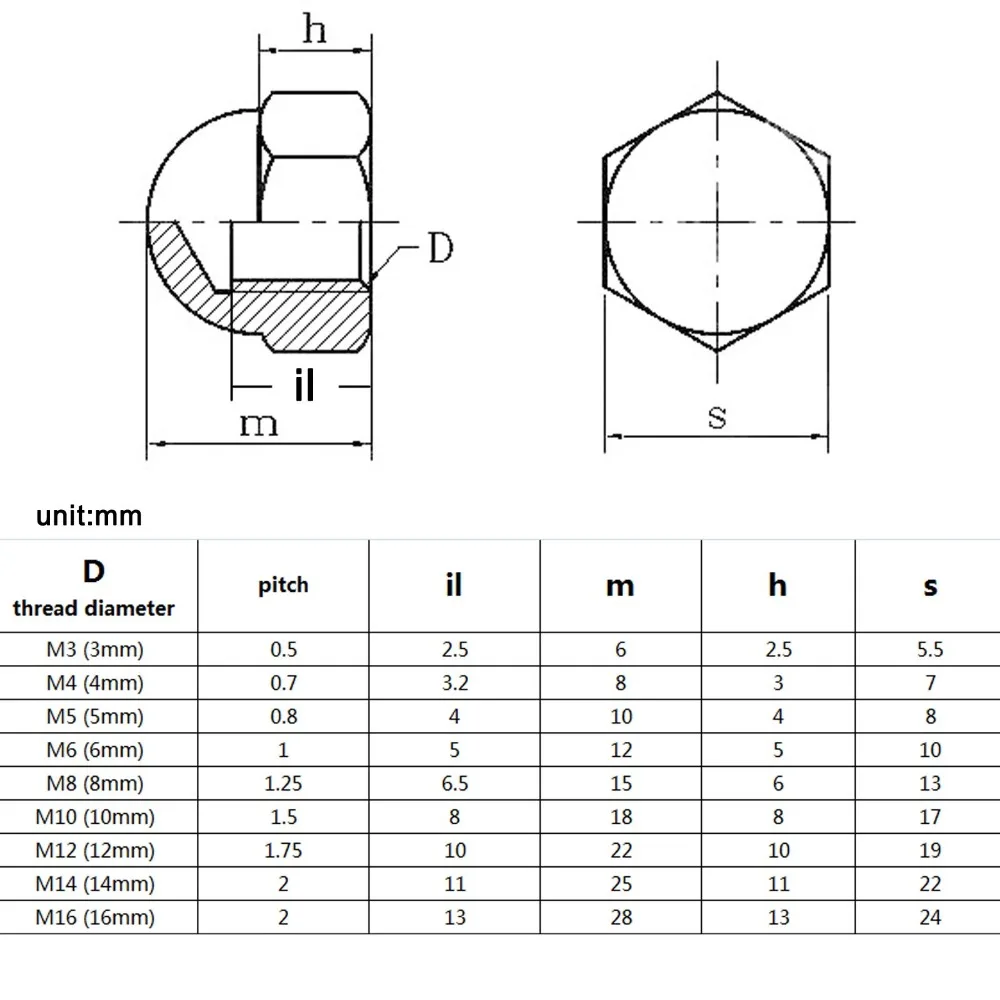 1-50 шт. Шестигранная головка из нержавеющей стали | Обустройство дома