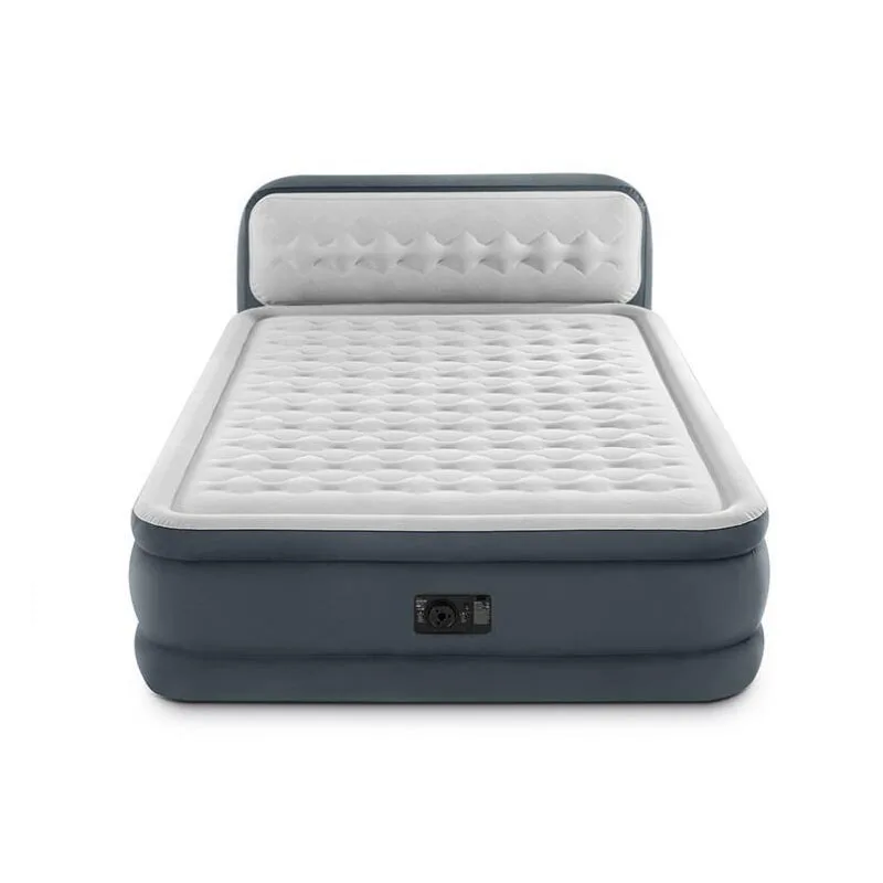 

High Quality Light Luxury Portable Double Air Mattress with Back Flocking Bedsore Prevention Air Cushion Bed Bedroom Furniture