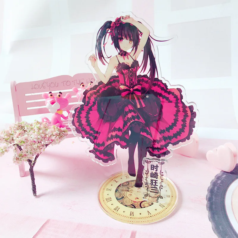 

15cm Guilty Crown Anime Figure Acrylic Stand Model Toy Yuzuriha Inori Action Figure Decoration DIY Cosplay Stand Figures Gifts
