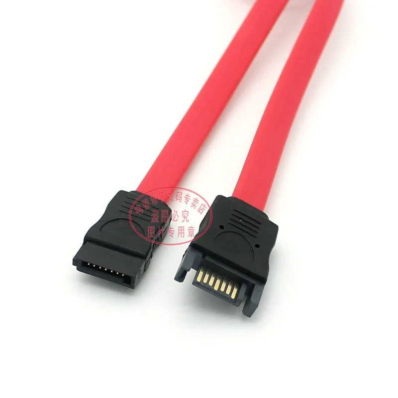 Billig Freies DHL/EMS 500 Teile/los 1M Neue SATA Daten Kabel Sata 7pin Sata Männlich Zu Weiblich Kabel Freies Verschiffen