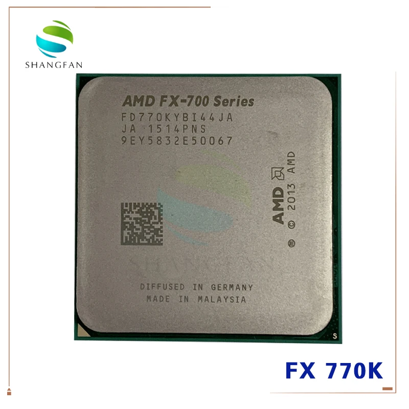 

AMD FX-Series FX-770K FX 770K FX 770 K 3.5 GHz Quad-Core 65W CPU Processor FD770KYBI44JA Socket FM2+