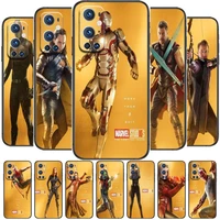 marvel yellow for oneplus nord n100 n10 5g 9 8 pro 7 7pro case phone cover for oneplus 7 pro 17t 6t 5t 3t case