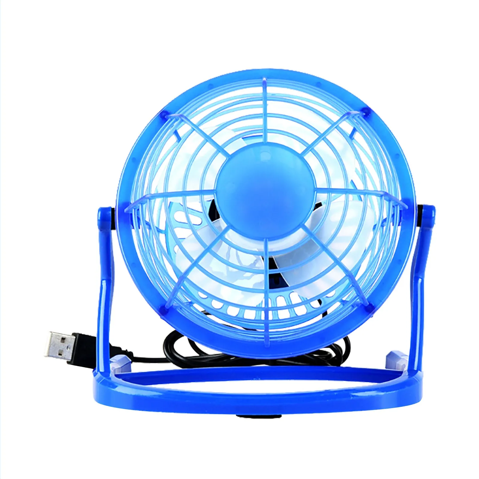 

Portable DC 5V Small Desk USB Cooler Cooling Fan USB Mini Fans Operation Super Mute Silent for PC / Laptop / Notebook Gadgets