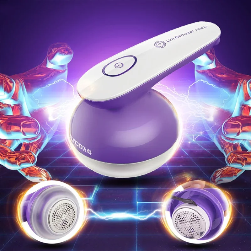 

Clothes Lint Remover Mini Fur Ball Hair Trimmer Wool Pill Lint Removal Hair Ball Remover Machine Household Electric Lint Remover