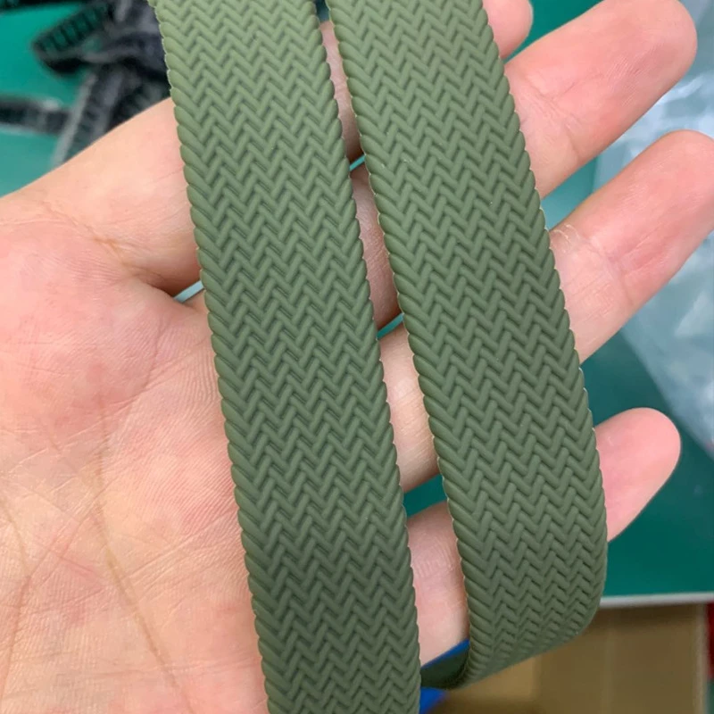 Ремешок силиконовый для Apple Watch band 44 мм 40 38 м 42 эластичный браслет наручных часов