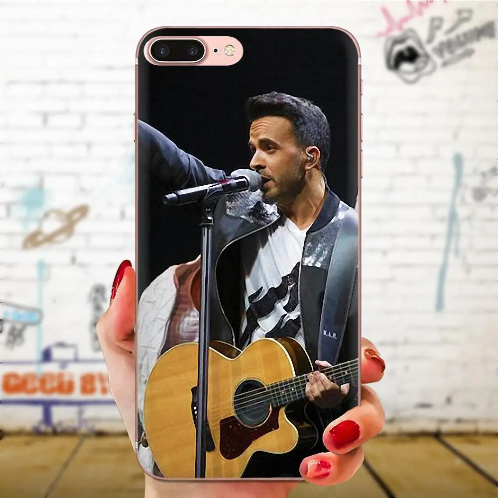 Луис фонси чехол для телефона из мягкого силикона ТПУ с рисунком прозрачные