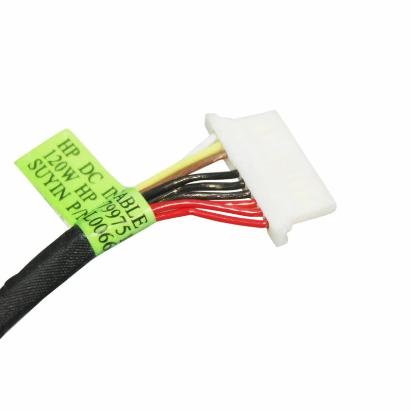 

New For HP 799751-S50 799751-Y50 799751-F50 858021-001 DC Power Jack w/ Cable