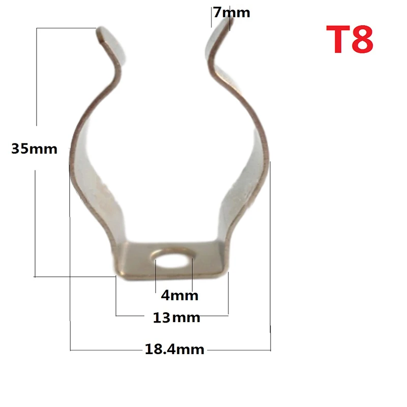 

Зажимы для люминесцентных трубок BAMER T8