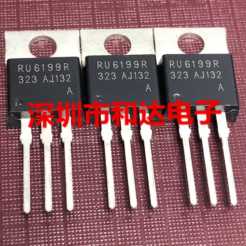 (5 шт.) RU6199R TO-220 60V 200A / NCEP60T20 60V 200A / IXSP24N60 600V 48A / K1157 2SK1157 450V 7A TO-220