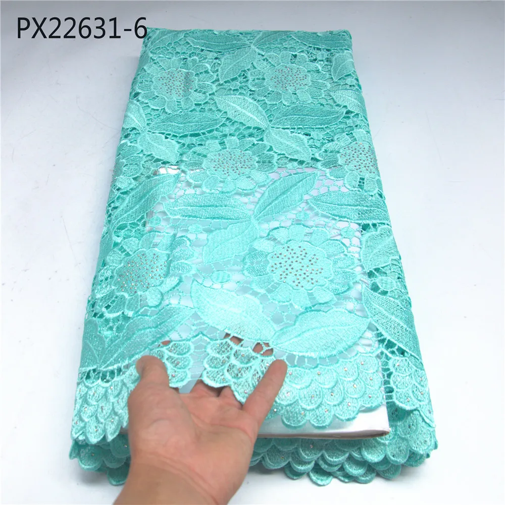 Высокое качество хорошая цена Новое поступление Нигерия хлопок гипюр кружевная