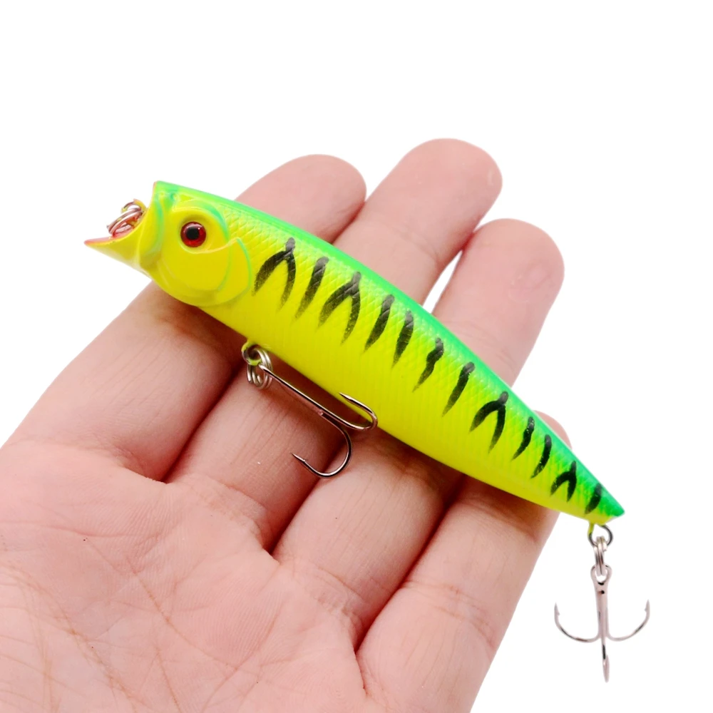 1PCS поппер Рыболовные Приманки Воблеры на Щуку 9cm/11.5g Top Water Iscas Искусственные