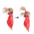 1 шт. шарфшелк через телефон магические трюки крупным планом легко сделать для вечерние реквизит инструменты трюки Волшебники кляп игрушки