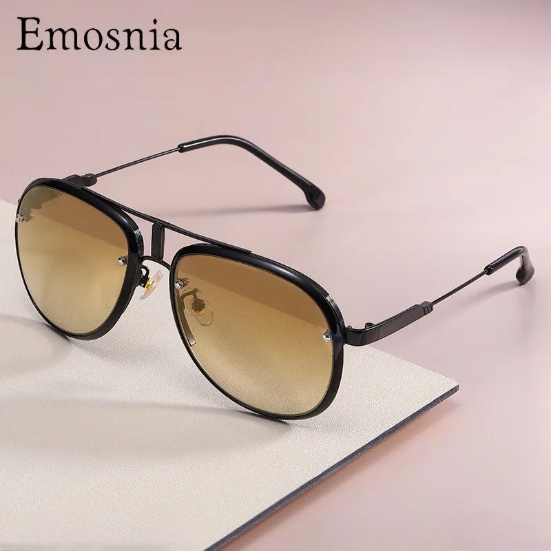 

2022 Retro Pilot Sunglasses Men Fashion Brand Designer Gradient Sun Glasses Women Vintage Shades Driving Eyewear Gafas De Sol