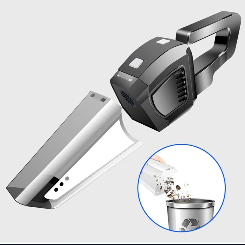 

Car Vacuum Cleaner Handheld DC 12V 120W Cordless Wet and Dry Dual Use Auto Portable Vacuums Cleaner for Home Office
